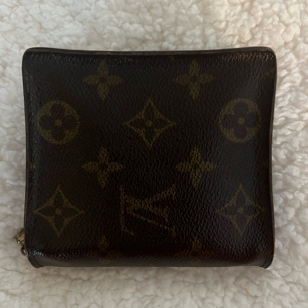Louis Vuitton Classic Monogram Compact Wallet with Zippered Coin Pouch - Picture 7 of 12